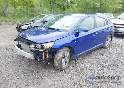 2019 Hyundai Ioniq Plug-In Hybrid из США, поврежденный, VIN KMHC65LD1KU159740